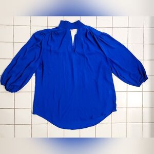 New York & Company Royal Blue Blouse